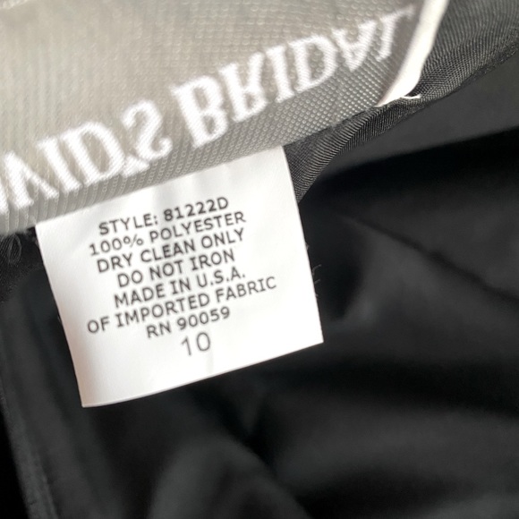 David’s Bridal Strapless Corset Top - Picture 5 of 6